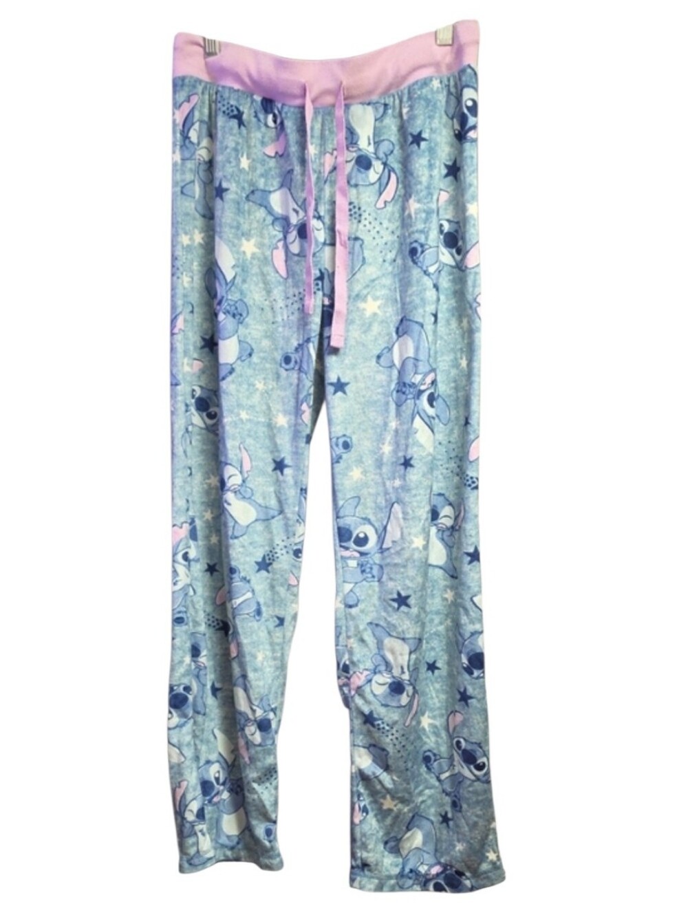 Disney Lilac and Blue Stitch Pajama Pants